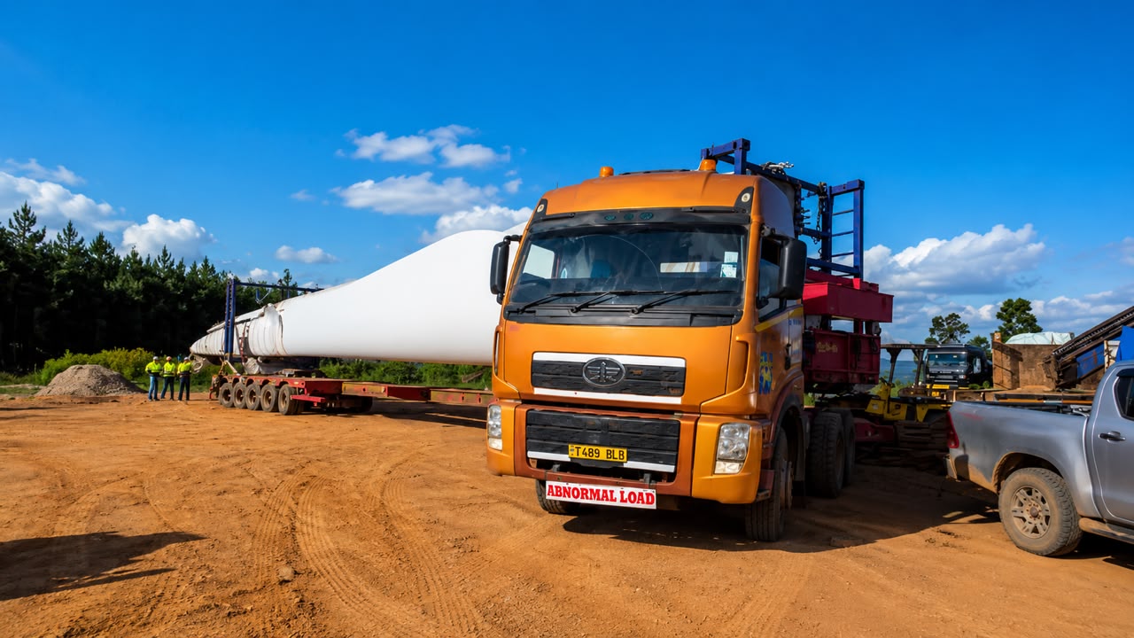 Abnormal and Heavy Cargo Transportation – Mafinga, Iringa, Tanzania - View 1